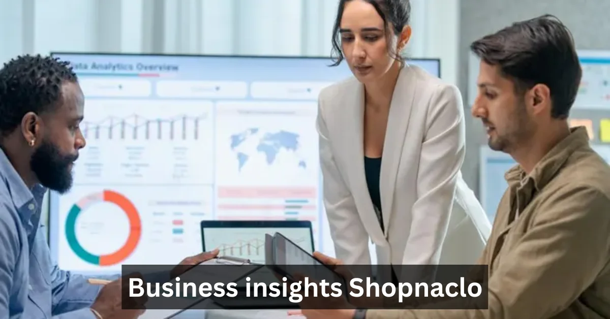 Unlocking Success with Business Insights Shopnaclo
